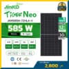 แผงโซล่าเซลล์ Jinko รุ่น 585w-JKM585N-72HL4-V