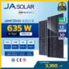 แผงโซล่าเซลล์ ja solar 715w-JAM66D46-715-LB