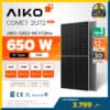 แผงโซล่าเซลล์ AIKO-G650-MCH72Mw