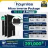 แพ็กเกจโซลาร์เซลล์ micro inverter_hoymiles_new_15kw 3เฟส