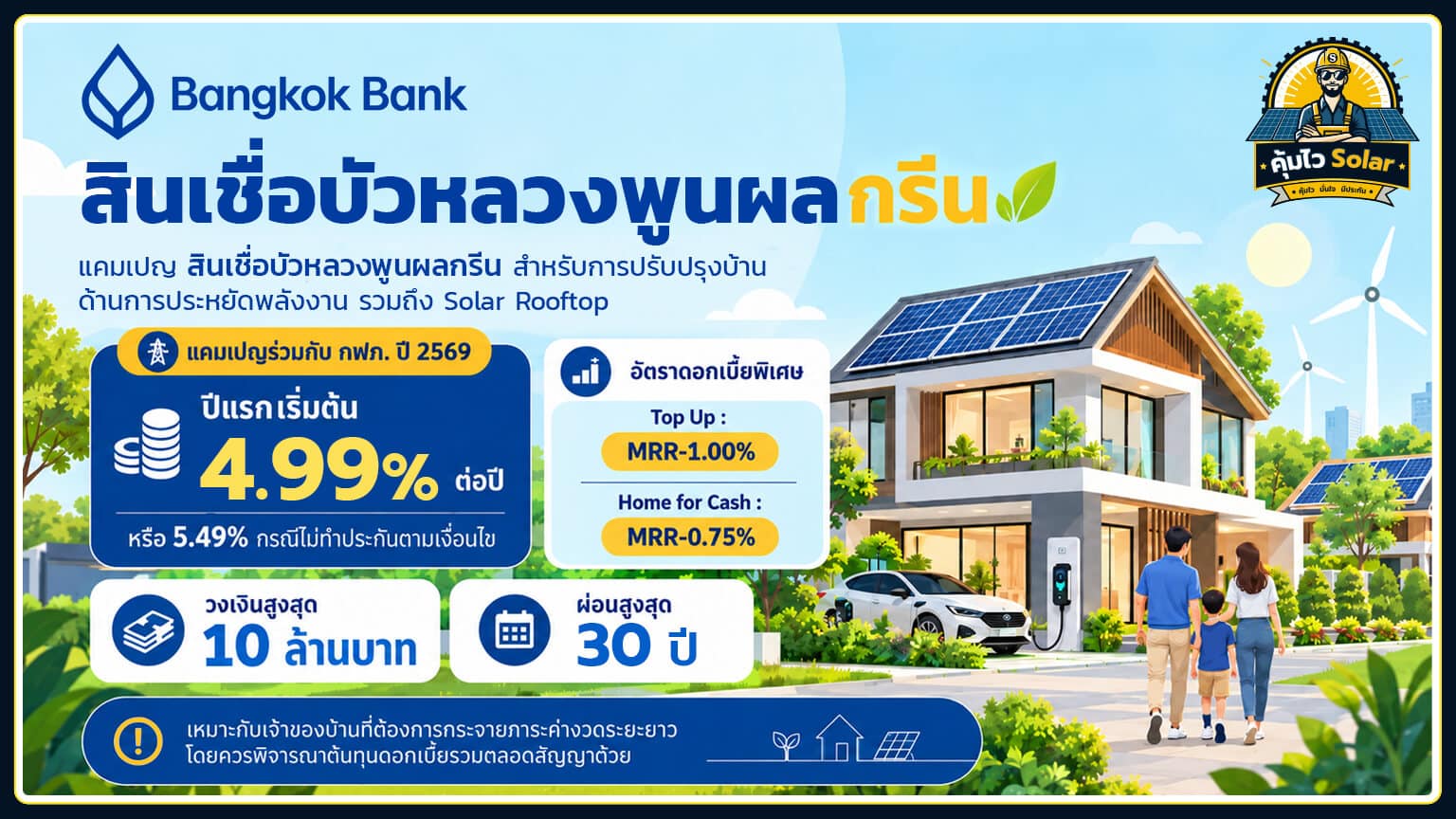 สินเชื่อบัวหลวงพูนผลกรีน